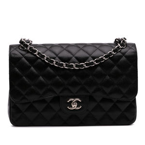 Pre-Loved Chanel Jumbo Classic Caviar Double Flap